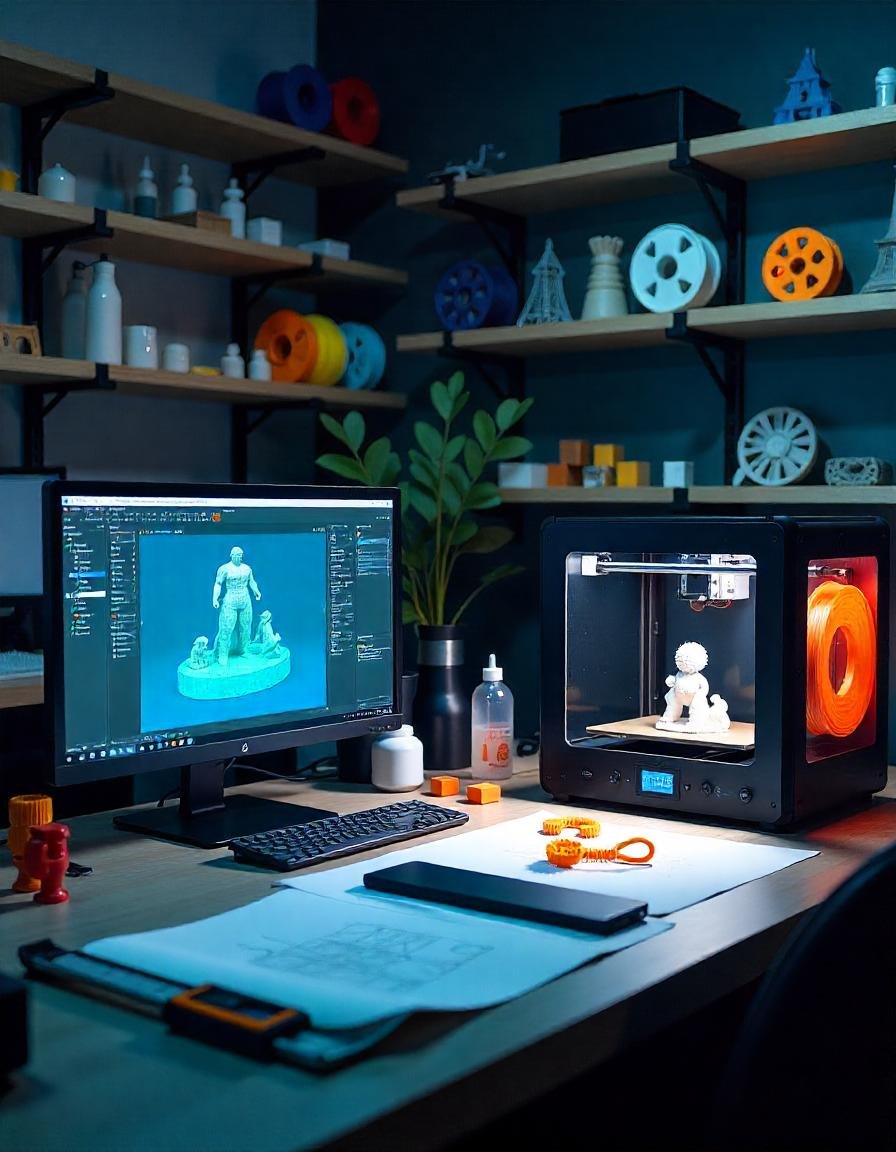 3D model printing